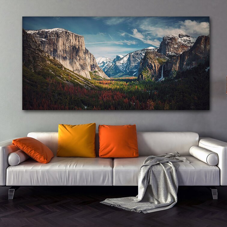 Loon Peak® Yosemite National Park Wall Art On Fabric Print Wayfair