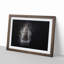 Rhino in the Shadows in Abstract - Picture Frame Graphic Art Print-55778380-55778382