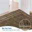 Tapis bordé lavable à la machine avec envers antidérapant Tapis antidérapant pour salon-858093385-858093399