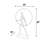 Fashion Lighting Statue with LED Hoop