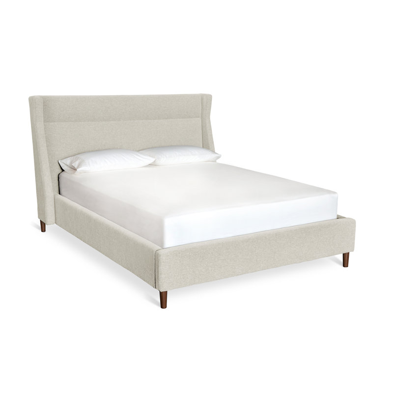 Carmichael Bed, Queen, Parliament Stone Performance Twill