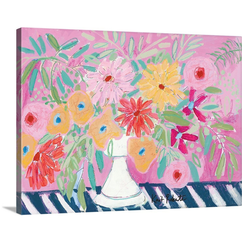 Reproduction d’art sur toile, "A million raisons" par Kait Roberts, H 36 po x l 48 po x P 1,25 po, Toile tendue