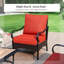 Ensemble de conversation pour patio 5 personnes avec table foyer -677181265