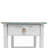 Decastro Coastal Solid Wood White Washed End Table with Storage-933501142