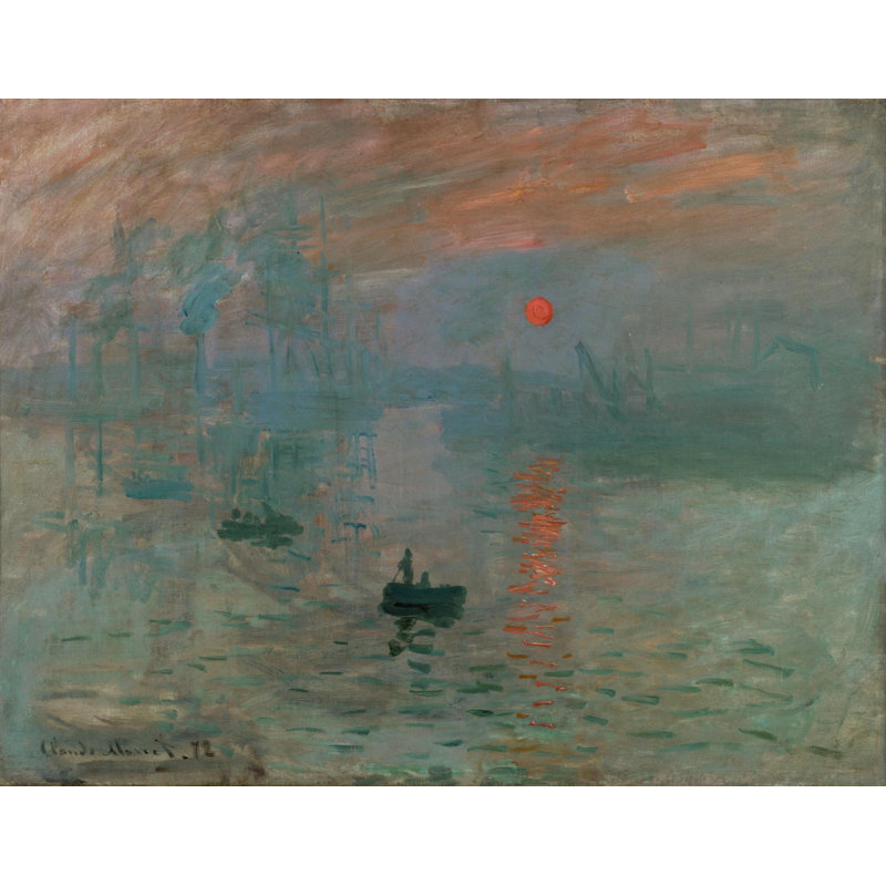 Claude Monet - Wrapped Canvas Print, 31cm H x 41cm W