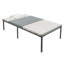 Base de lit haute plateforme