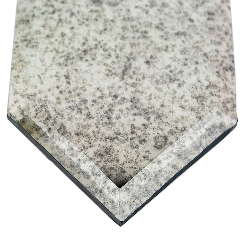 Paris 8x4 Beveled Hexagon Mirror Tile