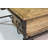 Game Of Thornes Solid Wood Top Metal Base Writing Desk