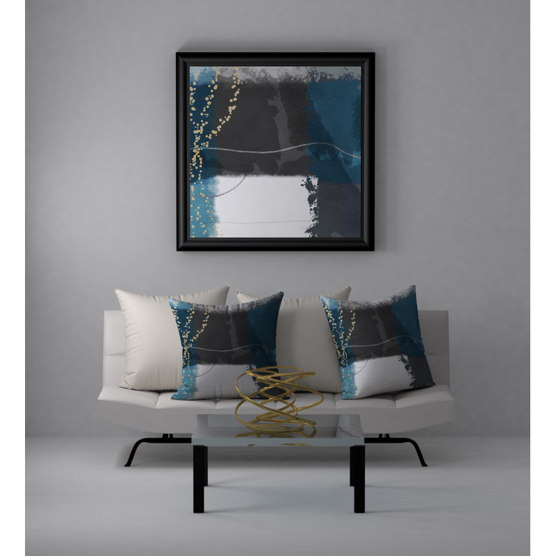 Reversible Throw Pillow, 18" x 18"