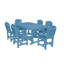 Ensemble de salle à manger 9 pièces 44 po x 94 po Heritage-109787841-125118830