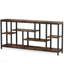 Console 70,9 "industrielle, rangement à 3 niveaux pour le salon - Brun rustique-129911976-129911978-129911974
