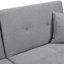 Lit pliant avec chaîne stéréo de couleur grise, multifonctionnel à toutes fins, lecture de musique sans fil, peu encombrant, ergonomique et stable, 32,47 po Grand design ergonomique - gris. Toute occasion.