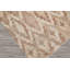 Tapis oriental en laine tissé à la main à motif kilim 5 pi x 8 pi LoomBloom