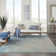 Passion Navy Light Blue Area Rug