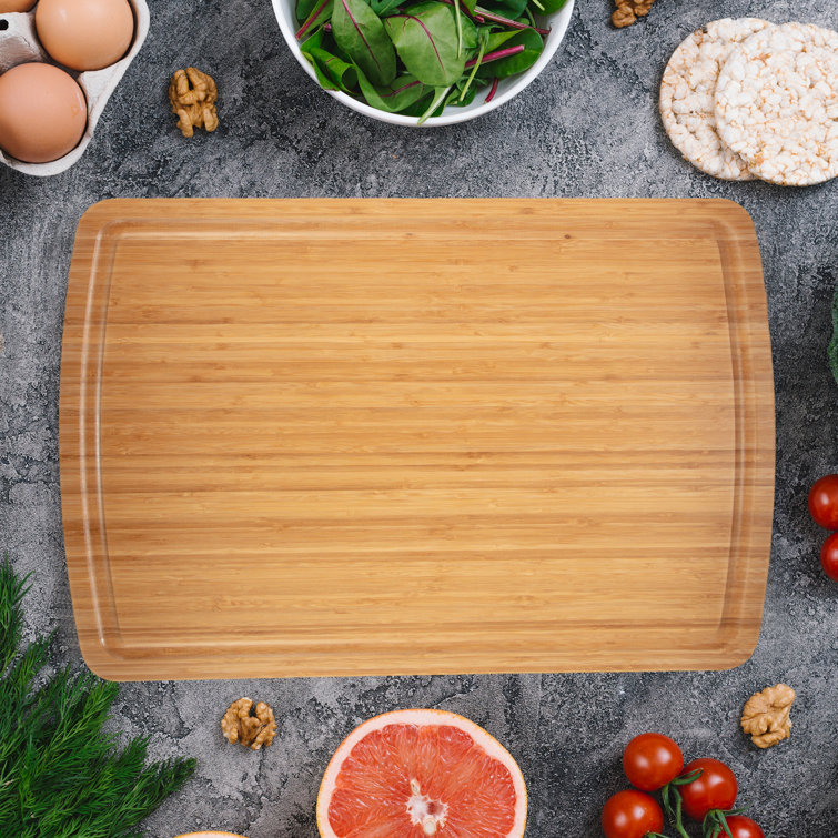 Fashionwu Bamboo Cutting Board 30 x 20, Extra Large Cutting Board with  Juice Groove