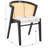 Beltre Upholstered Solid Back Arm Chair-225667701