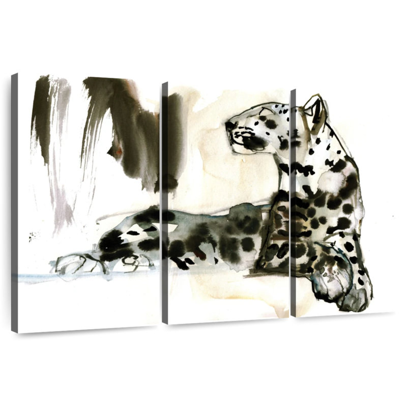 Brampt Arabian Leopard 2008 III, 48" H x 74" W