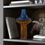 Low Amber Over Cobalt Vase-71171207