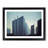 Futuristic Buildings Architecture - Single Picture Frame Print-2013317704-2013317707
