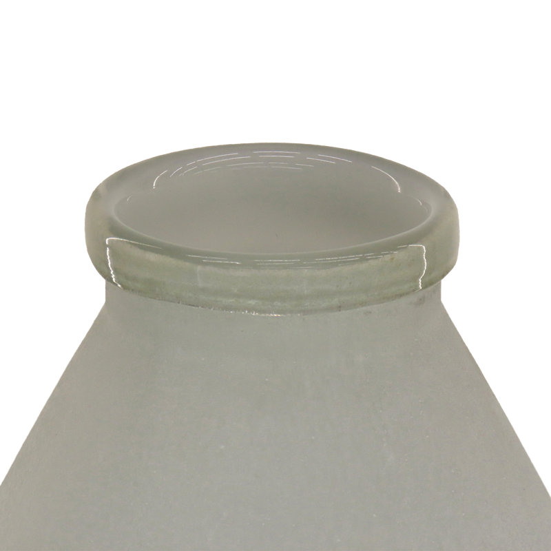 Vase 13 "HGTV Home Collection, blanc, Blanc, 9 po x 10 po x 10 po