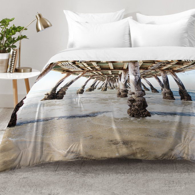 Bree Madden Coastal Polyester Comforter, Full/Queen Comforter + 2 Standard Shams