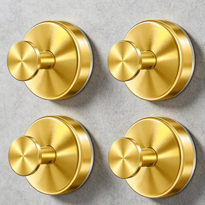 4 Pack Suction Cup Hooks For Shower: Strong Wall Hanger For Bathroom, Front Door, Glass, Window, RV, Holder For Towel, Christmas Wreath, Coat, Loofah, Waterproof & Reusable