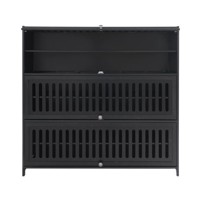 7-Tier Bamboo Shoe Storage Cabinet