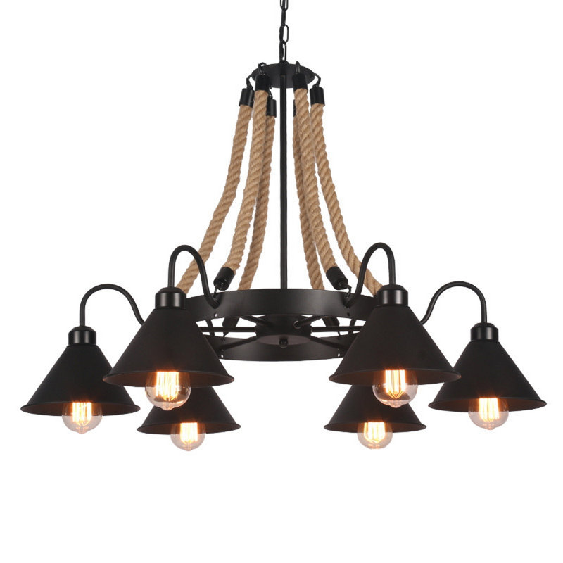Lustre empire 6 lumières Aaryav