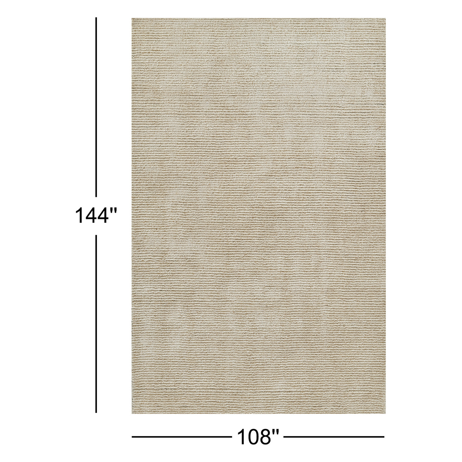Wilda Hand-Tufted Wool Rug, Rectangle 9' x 12'