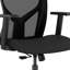 Chaise de travail ergonomique en filet à dossier moyen de 9 à 5 places