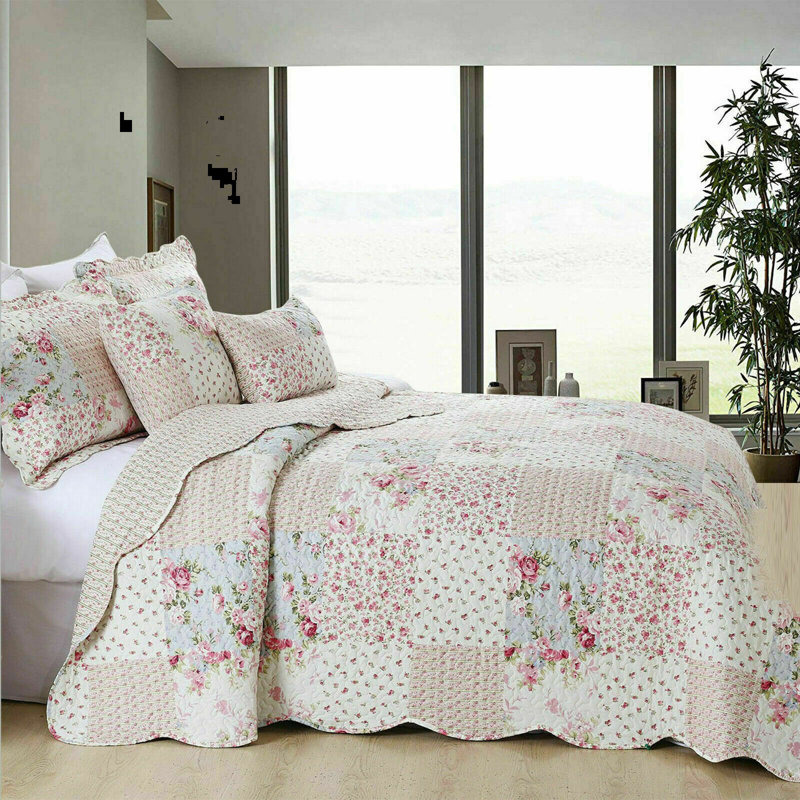 Brickendon August Grove Bedspread Set with a pillow, W180 x L240cm