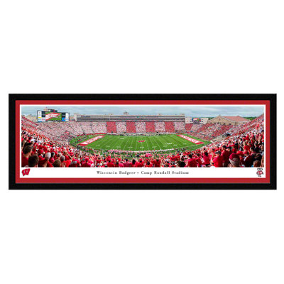 NCAA Wisconsin Badgers Football Panoramic Print