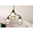 Leyden 3 - Light Dimmable Chandelier