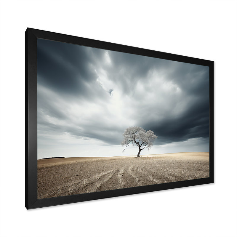 «Peadowies Endless Horizons III», reproduction sur toile, Cadre simple noir, H 12 po x l 20 po x P 1 po