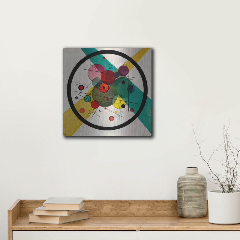 «Circles In A Circle» par MASTERS, H 12 po x l 12 po
