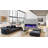 Dynasty Cascade Wall Mount Linear Electric Fireplace - Smart Technology Enabled - 400 SQ. FT.-87076756