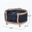 Lit pour animal contemporain touffeté (moyen)-1767960810
