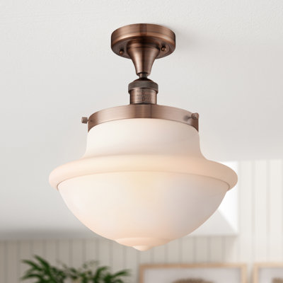 Plafonnier semi-encastré 1 lumière Baptiste