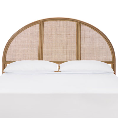 Elara Rounded Rattan Headbord