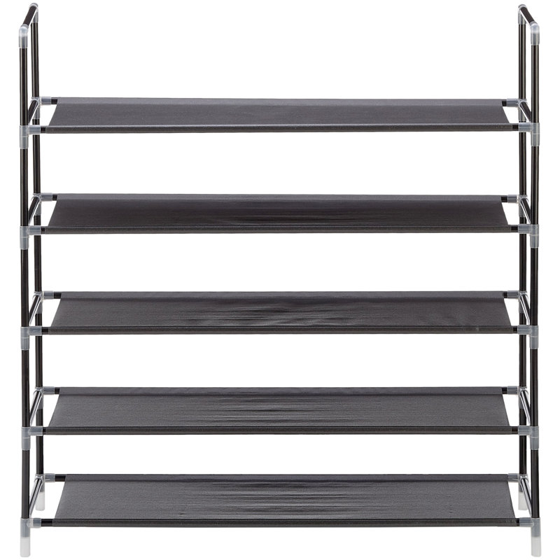 20 Pair Shoe Rack, Black