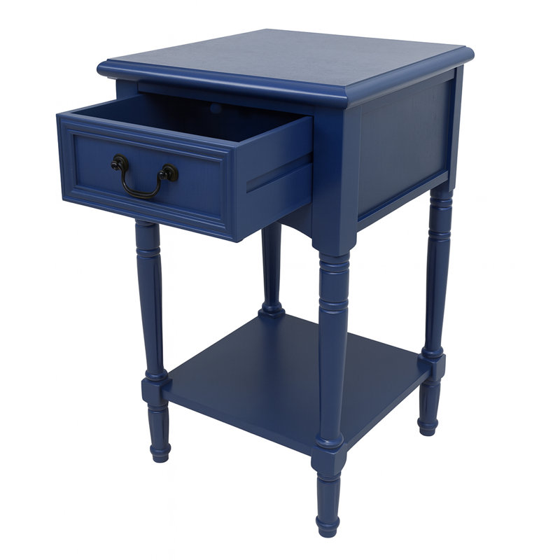 Liscomb 16'' W Nightstand, Navy