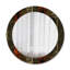 Huldar Glass Flat Wall Mirror