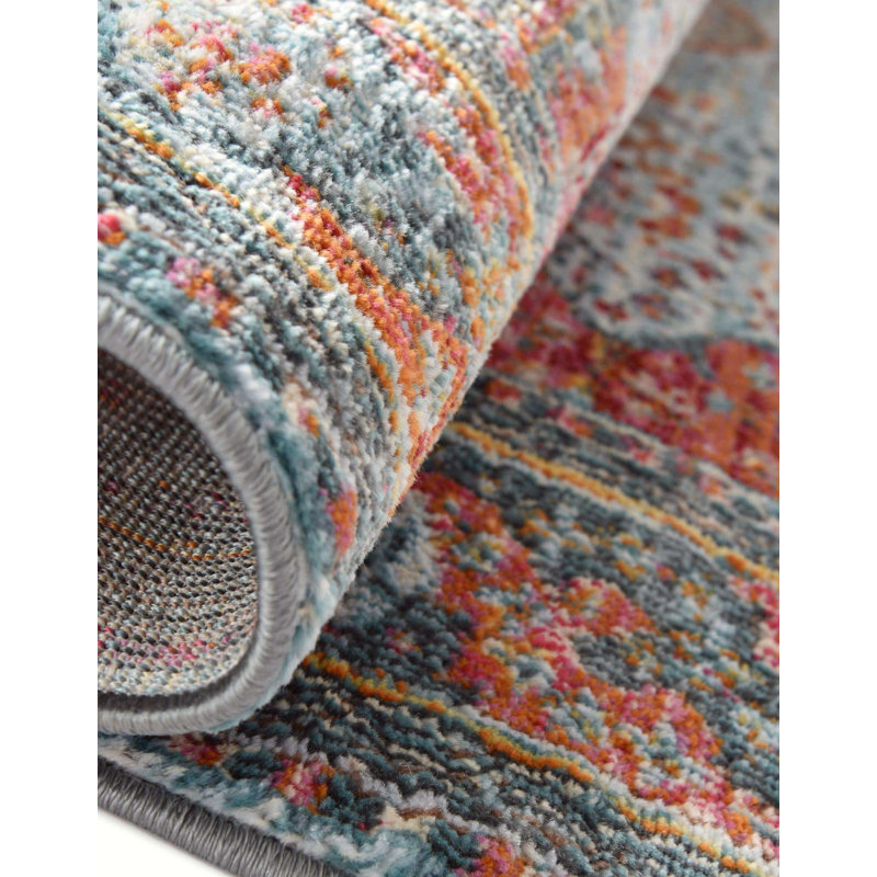 Folmar Oriental Indoor Rug, Square 5'