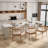 Extendable White Dining Table (Up to 118.5" Long)-76583149