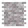 1"x2" Grey Cloud Polished Marble Mosaic