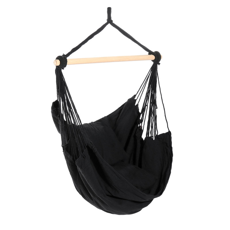 Chaise hamac, Noir