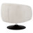 Lily-Ann Upholstered Barrel Back Swivel Club Chair Beige