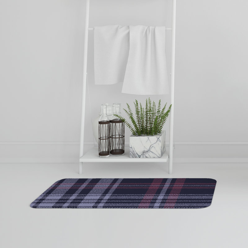 Akeyah Memory Foam Non-Slip Bath Rug