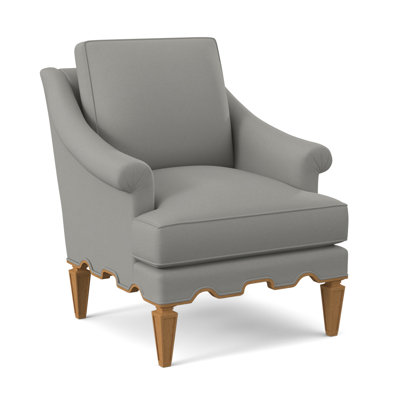 Palm Sunbrella® Boucle Armchair