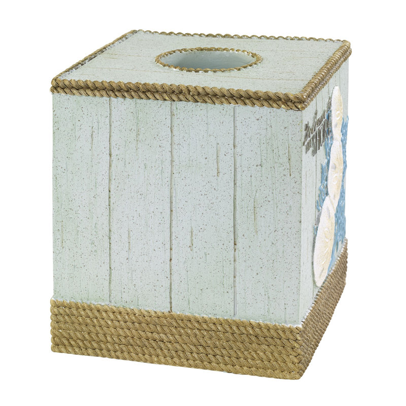 Beachcomber Bath Tissue Box Cover